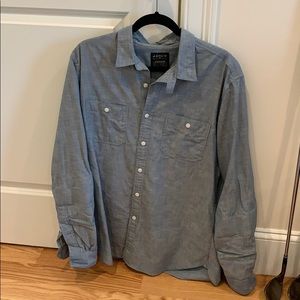 J crew casual button down. Large.